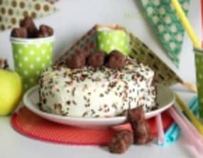 Gâteau au lait fermenté et aux pommes