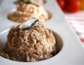 Trio de rillettes de poissons