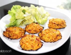Galettes de carottes et pomme de terre légères