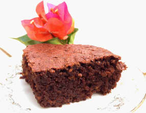 Le brownie très chocolat aux cacahuètes et céréales