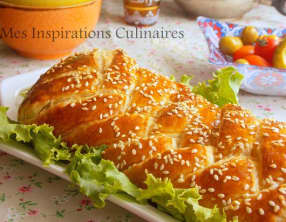 Feuilleté tressé au thon