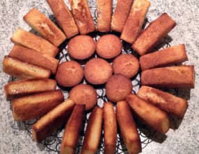 Financiers moelleux aux pommes
