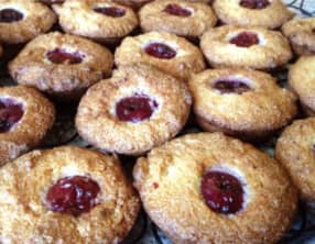 Financiers aux cerises