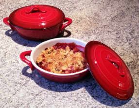 Crumble aux Quetsches