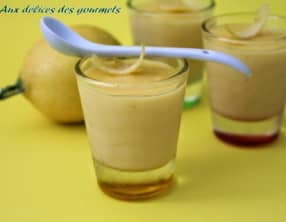 crème citron chocolat blanc