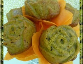 Bouquet de cakes vert Matcha