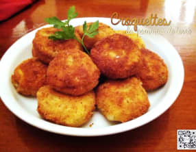 Croquettes de pommes de terre farcies à la mozzarella
