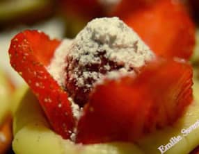 sablés façon tarte à la fraise