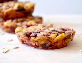 Barres énergétiques au Muesli et à la Framboise