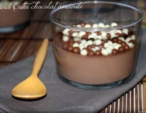 Panna cotta chocolat amande