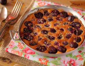 Clafoutis Cerises Amandes