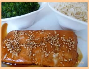 Saumon à la japonaise