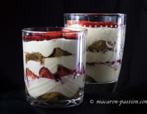 Tiramisu aux fraises