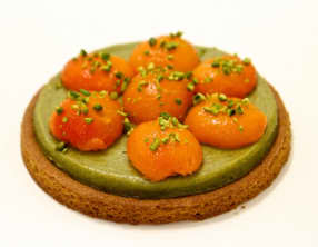 Sablé breton abricots et pistaches