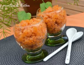 Granité aux abricots