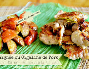 Plancha cigaline ou araignée de porc à la provençale