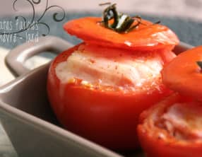 Tomates Farcies au Chèvre et Lard