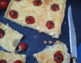 Quiche au comté et aux tomates cerises