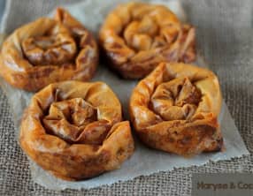 Escargots en Feuilles de Bricks