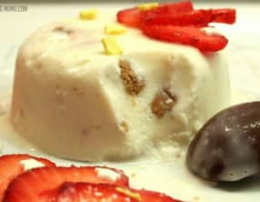 Glace façon Key Lime pie