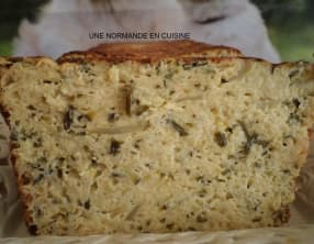 Terrine de courgettes à l'emmental