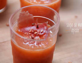 Soupe de Melon Epicée