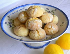 Biscuits tendres au citron