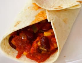Fajitas végétariennes