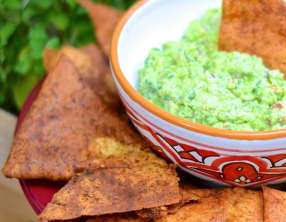 Chips de pita épicés