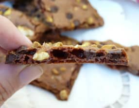 Brownie brittle