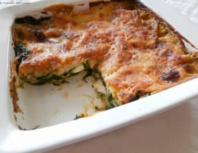 Lasagnes épinards ricotta