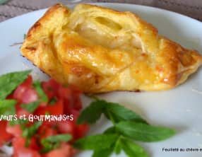 Feuilletés au Chabichou et miel