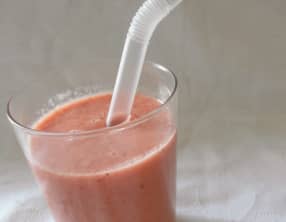 Smoothie melon fraise