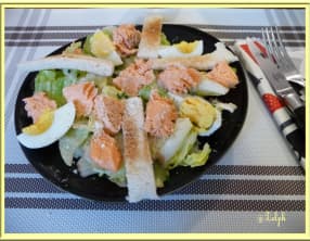 Salade césar de la mer