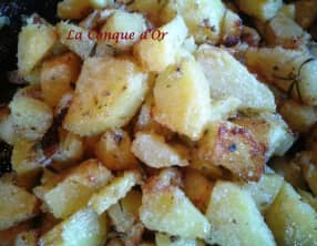 Pommes de terre "sabbiose",sableuses en français, au four.
