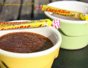 Crèmes au chocolat et carambar