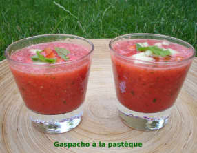 Gaspacho à la pastèque