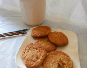 Cookies fourrés beurre de cacahuètes crunchy