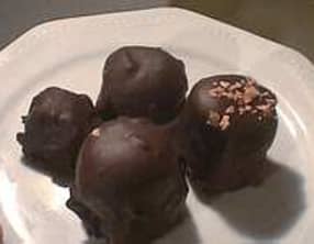 Rochers au chocolat praliné