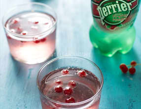 Cocktail sans alcool Perrier Red Delight