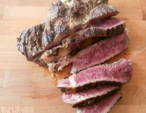 Côte de boeuf à la moutarde