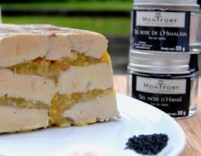 Marbré de foie gras aux prunes