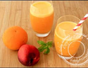 Punch à la pêche jaune