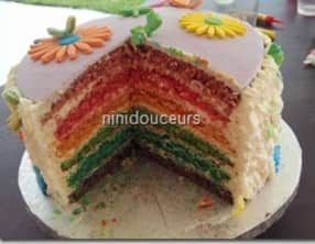 Rainbow cake