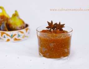 Compote de figues fraîches aux épices