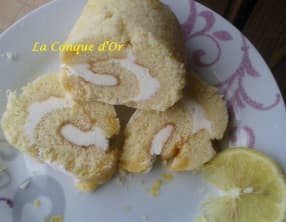 Petits roulés glacés au citron ou au chocolat