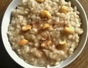 Risotto aux noix de cajou et à la cannelle