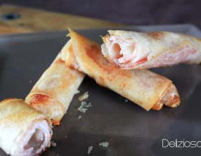 Bricks jambon et chèvre