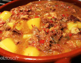 Mon Axoa de veau revisité au confit de canard
