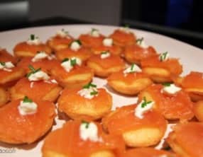 Financiers au saumon